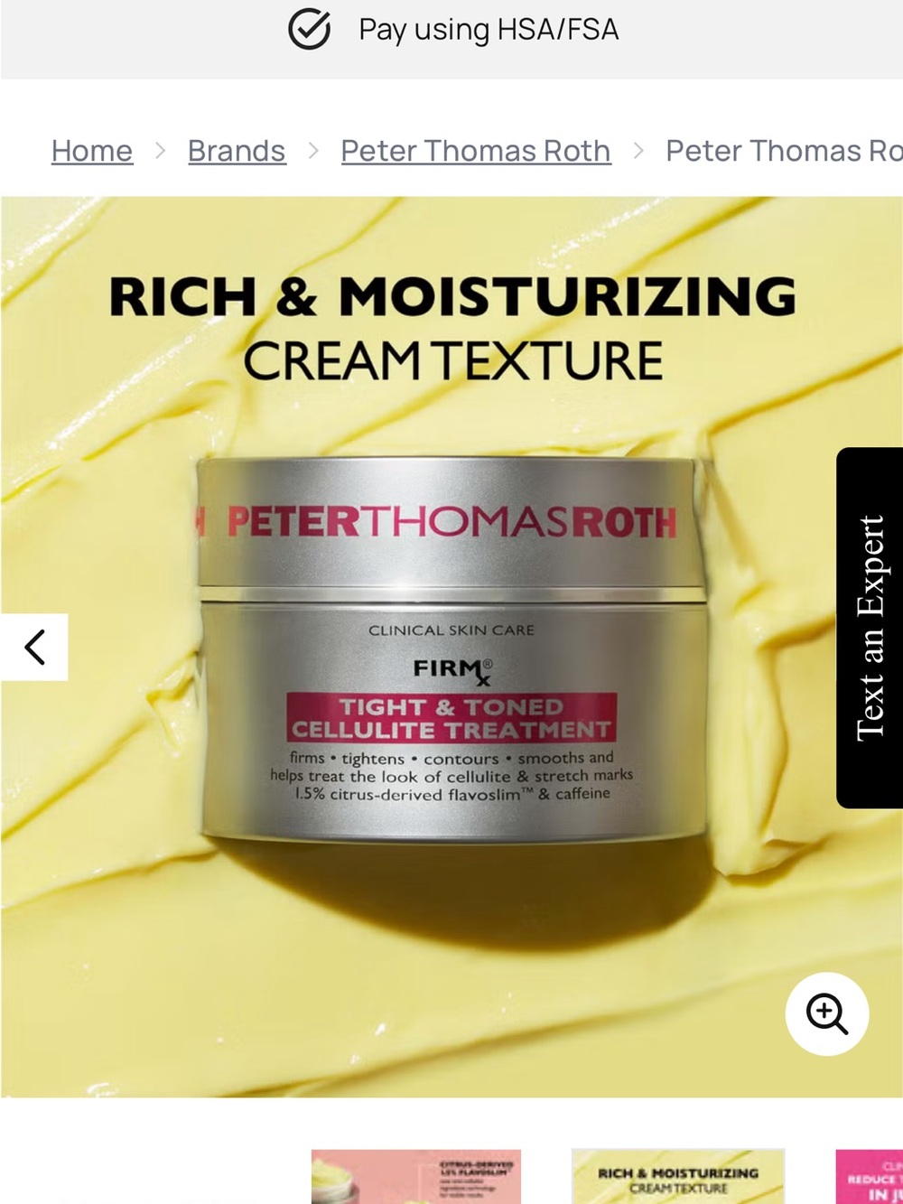 Peter Thomas Roth Tight & Toned Cellulite Treatment — Pink & Silver - Picture 3 of 8